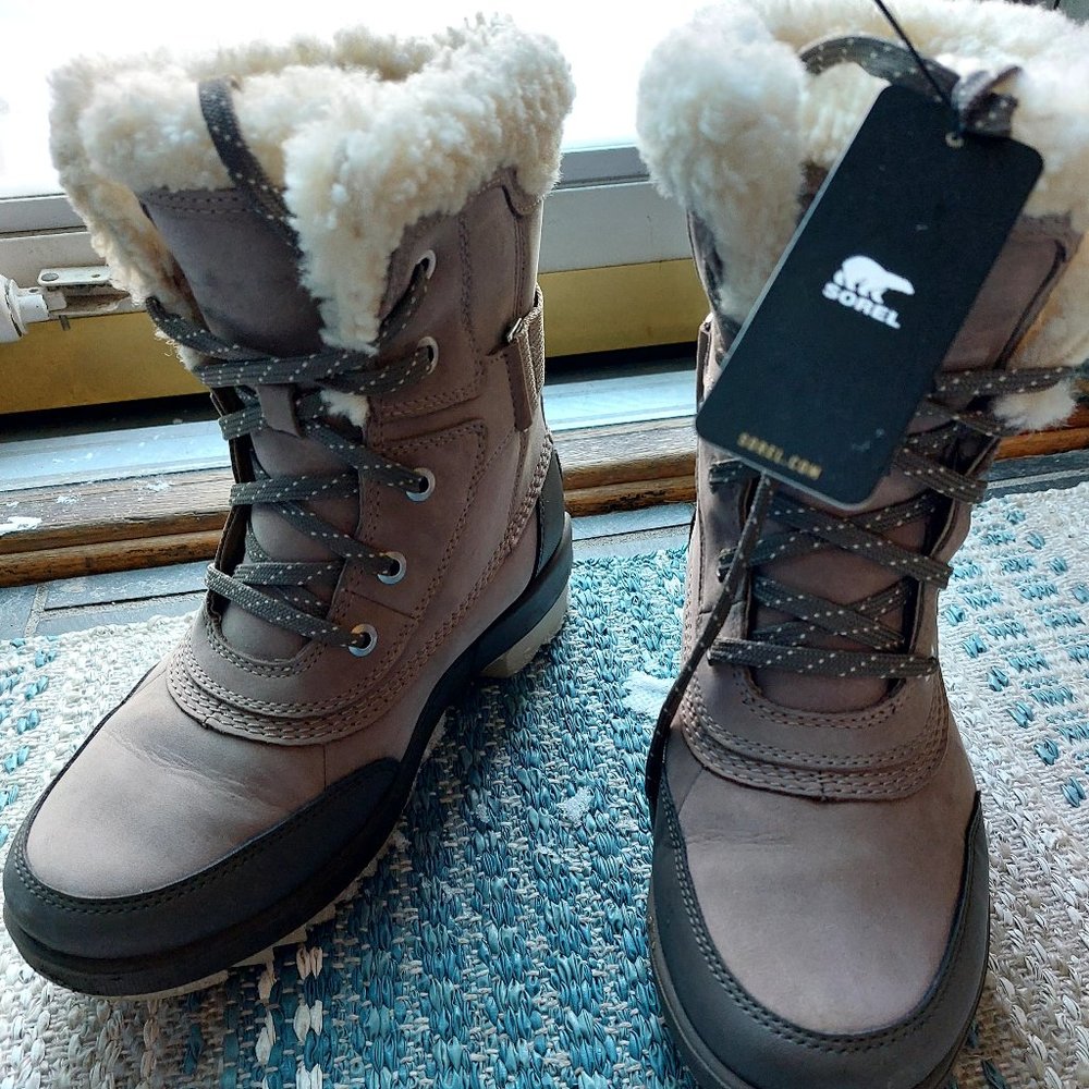 SOREL TIVOLI™ IV PARC BOOTS Women's  Size 7 Omega Taupe, Major NEW!